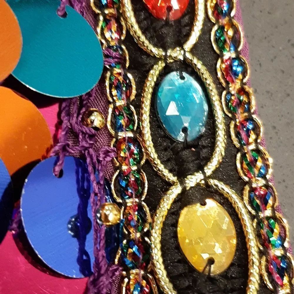 Sparkly Colorful Jingly Costume Halter - Picture 8 of 11